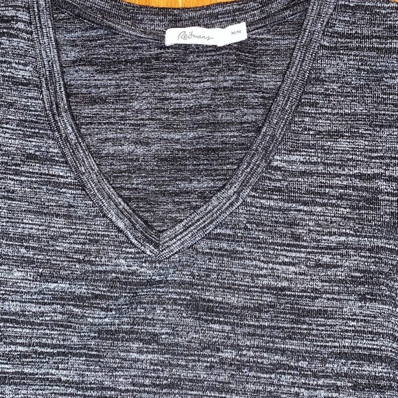 Long sleeve v neck dress - Picture 2 of 2